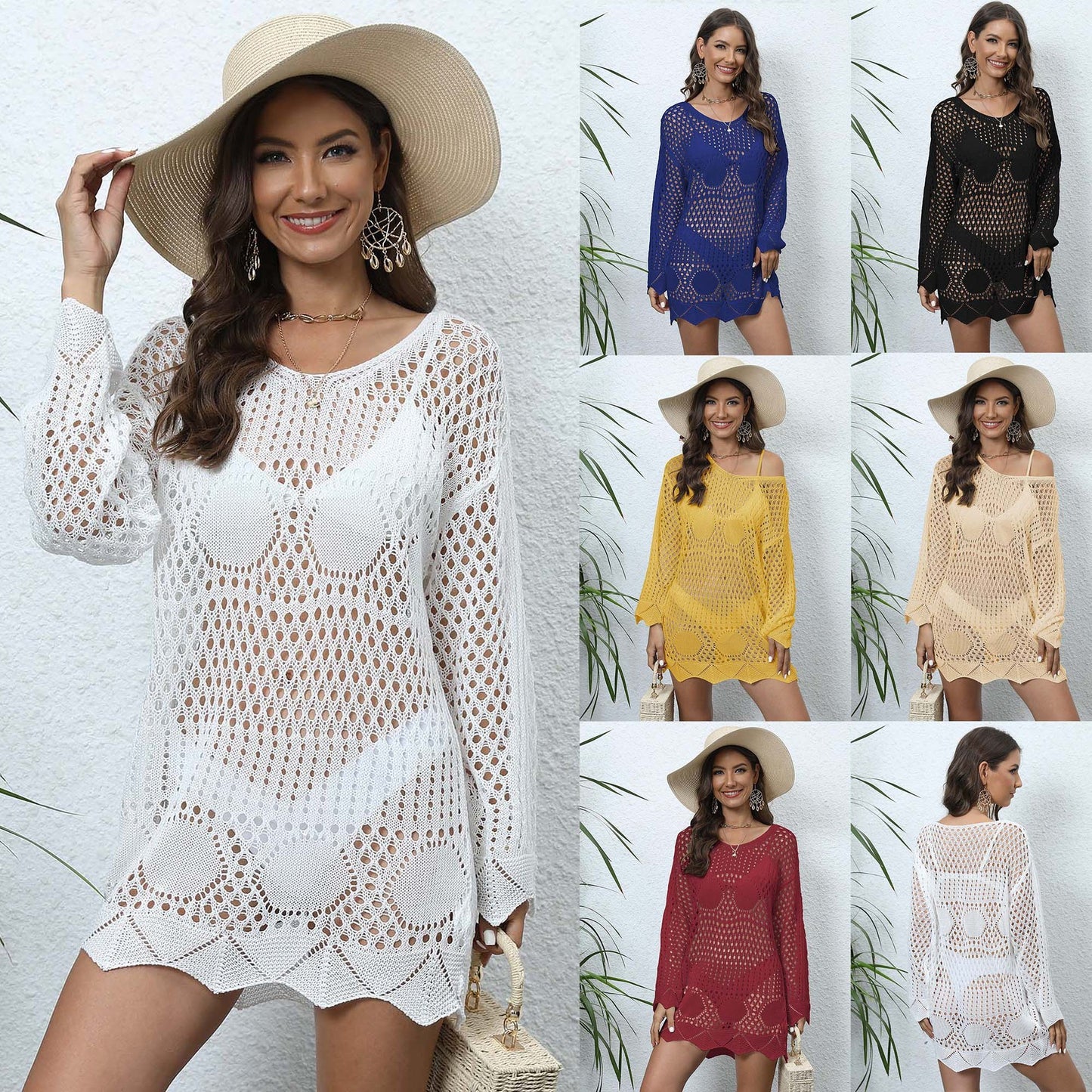 Blouse de Plage Femme – Sur-Maillot Léger & Élégant