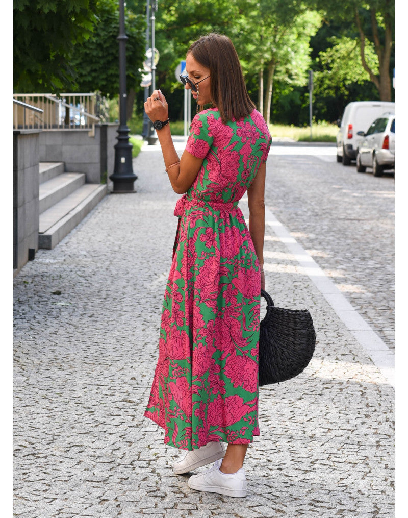 Robe Imprimée de Plage Été