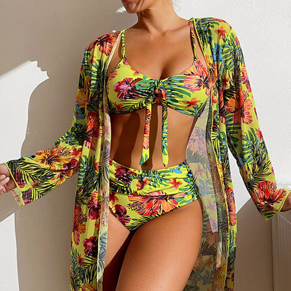 Blouse de Bain Manche Longue – 3 Pièces